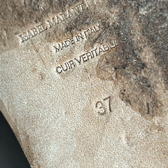 Isabel Marant Leather & Tassle Sandals - Picture 11 of 12